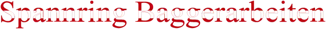 Spannring Erd- & Baggerarbeiten Logo